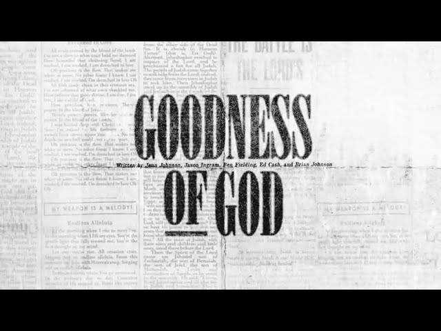 Goodness of God (Official Lyric Video) - Bethel Music u0026 Jenn Johnson | VICTORY class=