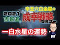 一白水星の《2021年の運勢》【暦のチカラ】57話　成幸戦略セミナー2021個人の運勢　一白水星 編