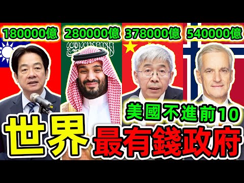 全世界最有錢的10個政府基金！美國不進前10，台灣排名第幾 ...