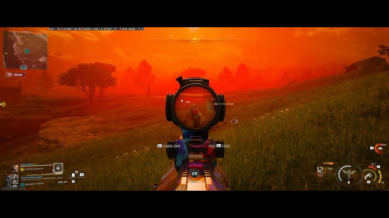 Almost done with Camo grind on XR3 ION: Call of Duty® Black Ops 7