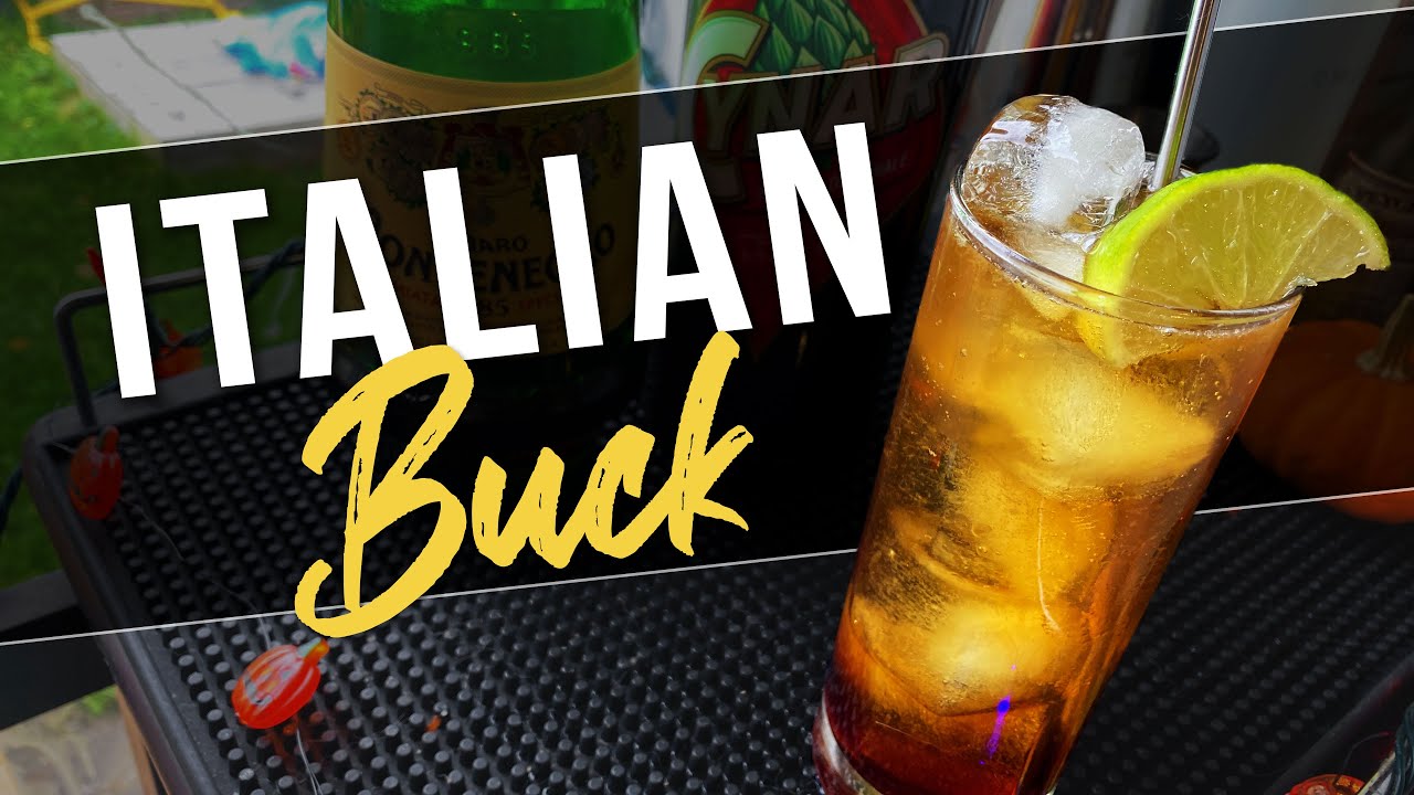ITALIAN BUCK Amaro Cocktail with Ginger Beer SHORTS YouTube