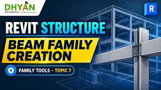 Revit Structure Tutorial: Beam Family Creation | Family Tools – Topic 7