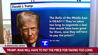 Trump Says Iran Must ‘Pay the Price’ for Taking Too Long on a Deal