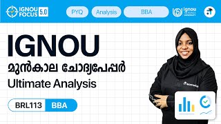 BRL 113 Business Ethics | BBA | IGNOU PYQ Analysis | Kerala's #1 IGNOU Coaching Platform #learnwise