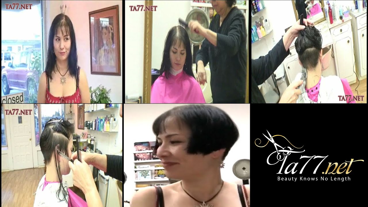 Brooke SX - Pt 1: 1920's Inspired Bob Hair Cut (Free Video)