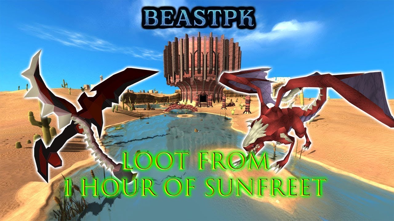 Beastpk | Loot from 1 hour of Sunfreet!