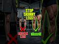 Fix Your CHICKEN LEGS Fast! #legday