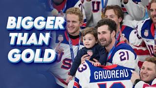 The Emotional Reason Team USA Stopped Their Gold Medal Celebration