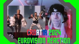 Another American Eurovision Reaction | Croatia 2024 | Baby Lasagna - Rim Tim Tagi Dim