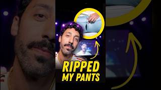 I ripped my pants 😔 #shorts