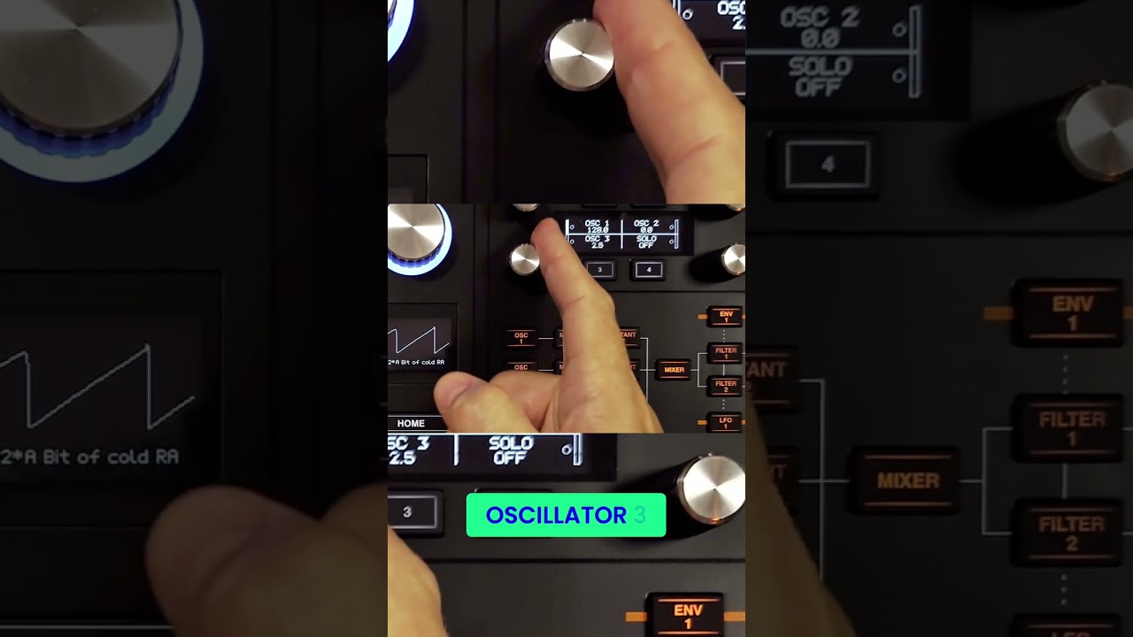 ASM Hydrasynth: Starting a sound from scratch!