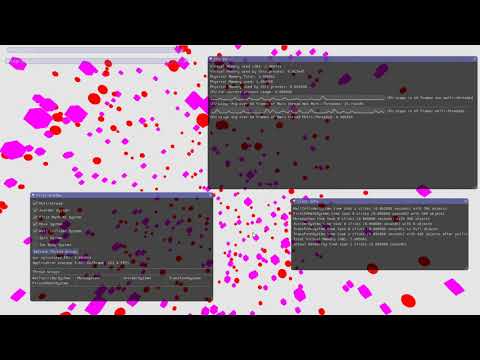 Game 400 Multi-Threading ECS project