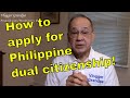 Applying for Dual Citizenship during the Pandemic  [No more walk-in application]