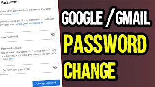 Gmail Password Change | How to Change Gmail Password | Google Account Password Change Krne Ka Tarika