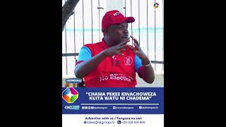 CHAME PEKEE KINACHOWEZA KUITA WATU NI CHADEMA