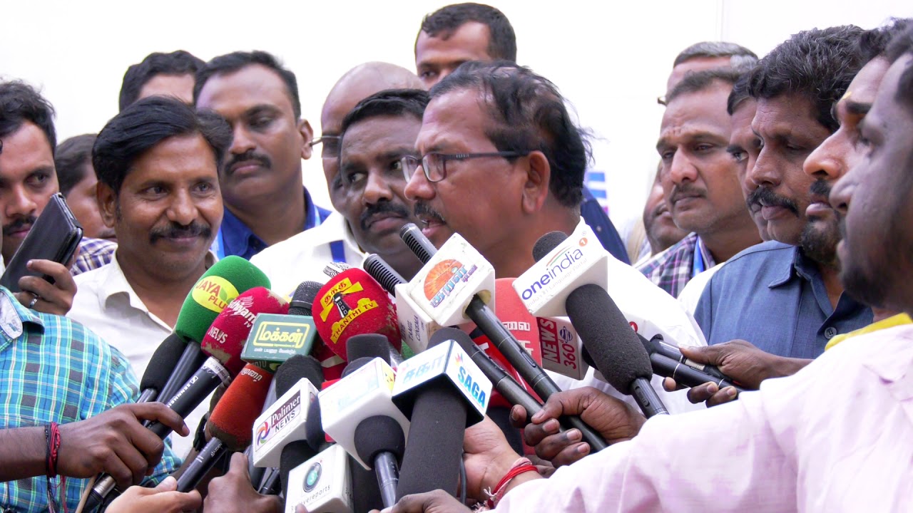 Tamil nadu Minister K.Pandiarajan speaks about The Rise Global Awards ...