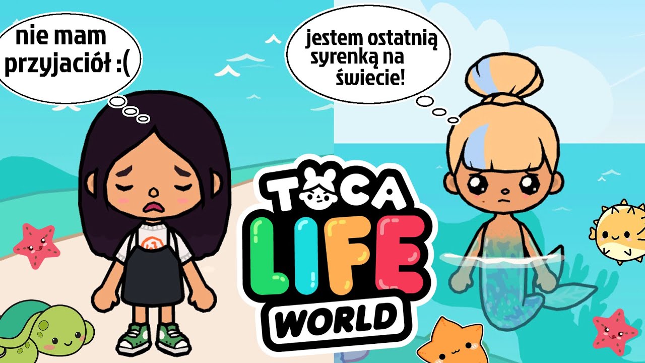 TOCA BOCA NIE MAM PRZYJACIÓŁ 😢 WAKACJE TOCA LIFE WORLD PO POLSKU YouTube