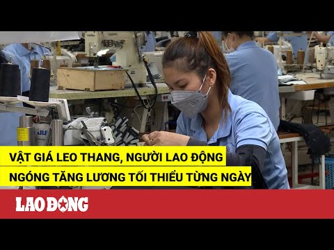 Video Vật giá leo thang, người lao động ngóng tăng lương tối... - youtube
