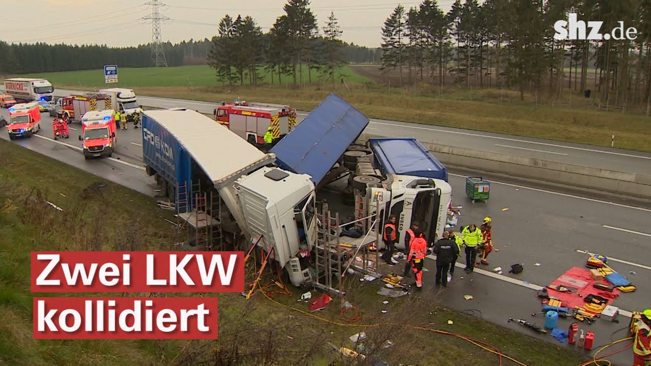 schwerer-lkw-unfall-auf-der-a7-youtube