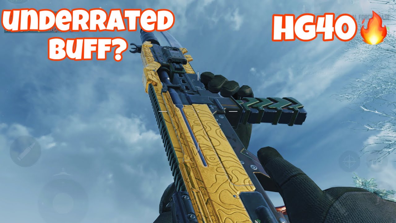 HG40 can now 4 tap any range - YouTube