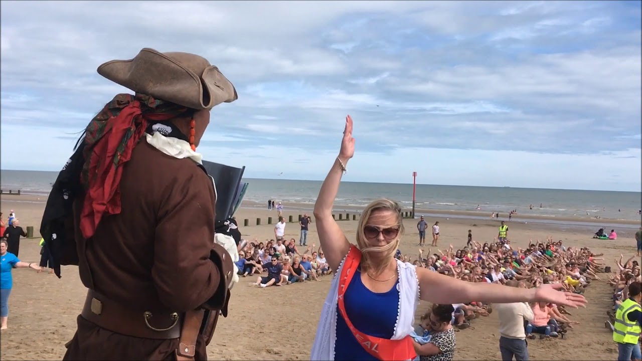 Oops Upside Your Head - World Record attempt Dymchurch UK