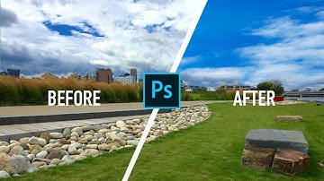 How to replace The sky In Photoshop CC 2017 #1