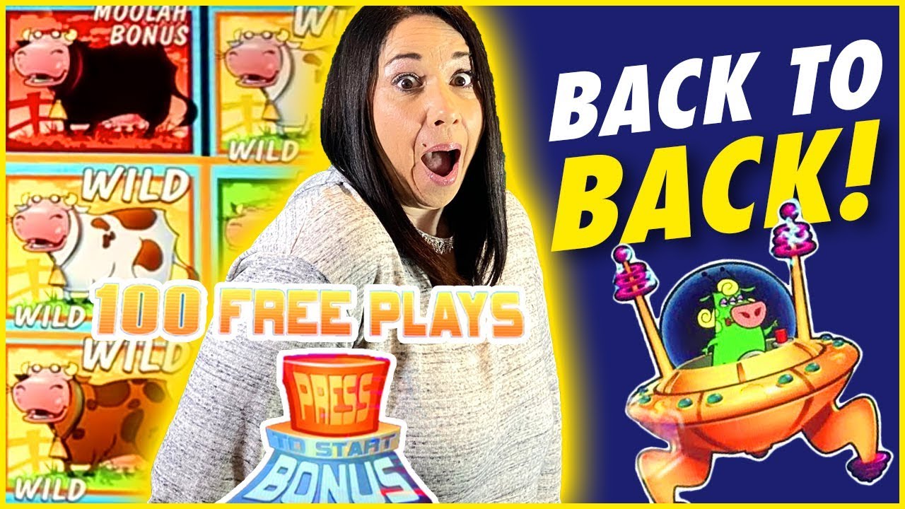 🐮 BACK to BACK BIG WINS 🎰 BACK to BACK 100 SPINS 😱 I LOVE MY COWS !
