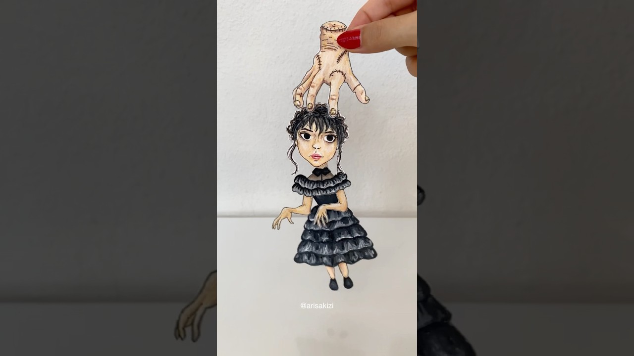 Hanging Paper Wednesday 🖤💀