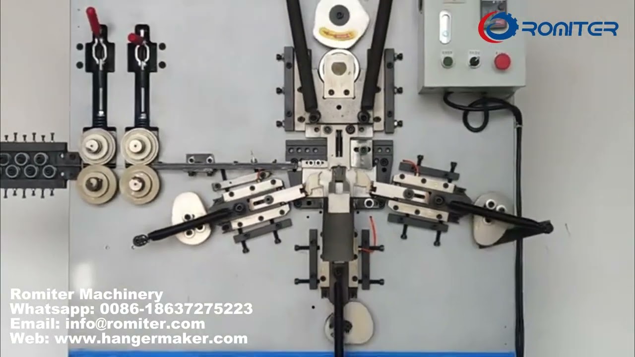 Automatic Steel Strip Spring Bending Forming Machine