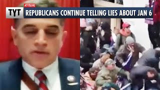 Red-Pilled Republicans Believe Capitol Riot Lies