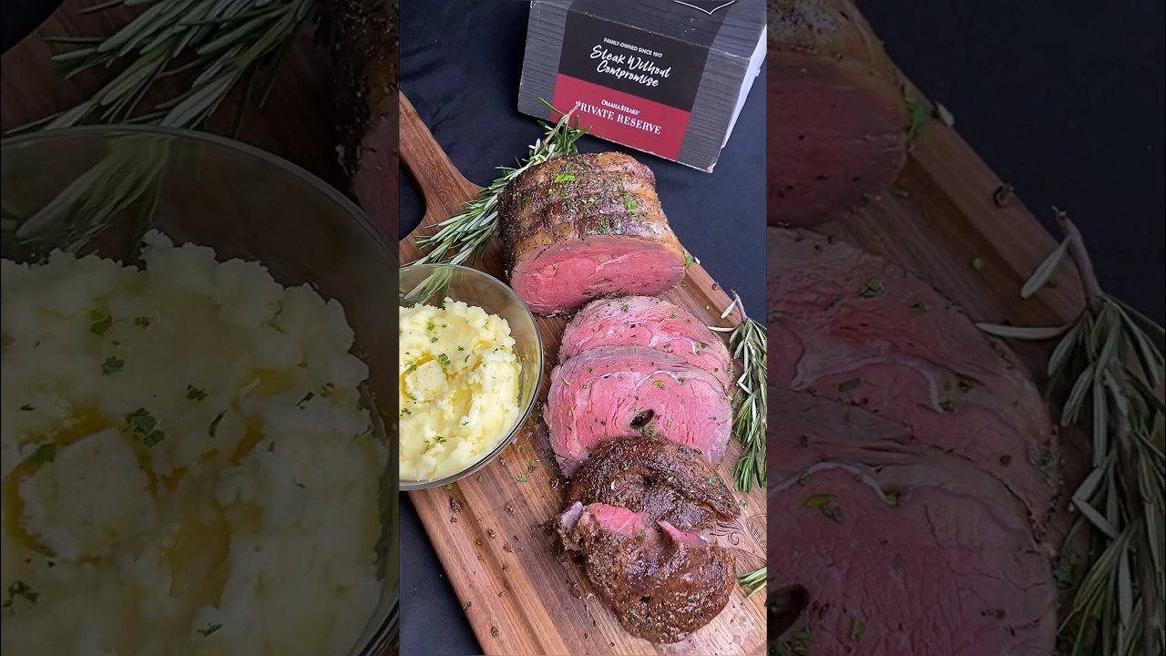 Grilled Rosemary Dijon Prime Rib Roast