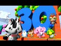 One to Thirty Numbers Song | Big Numbers | Kindergarten Song for Kids by Little Treehouse S01E13