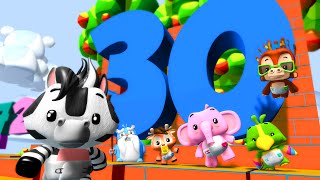 One to Thirty Numbers Song | Big Numbers | Kindergarten Song for Kids by Little Treehouse