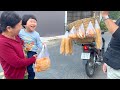 |926| Về việt nam 3 Na được ổ bánh mì cua ăn sáng mà cười hoài