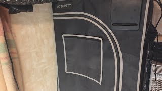 INDOOR AC INFINITY AND SPIDER FARMER 2X2 GROW TENT UPDATES