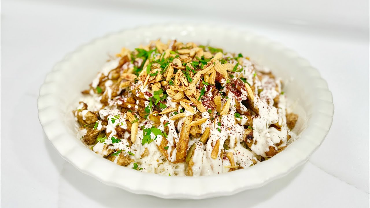 فتة شاورما مع الأرز 💛