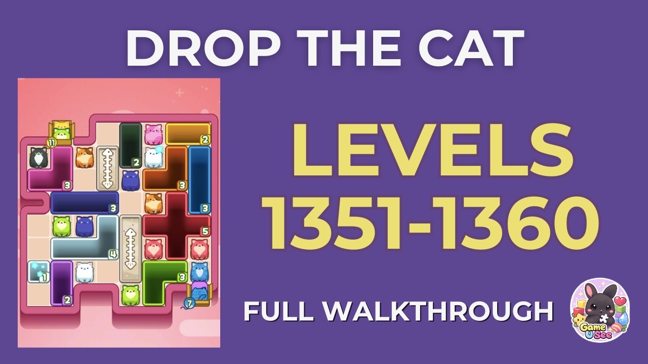 Drop the Cat | Lv.1351–1360 | Level Pack