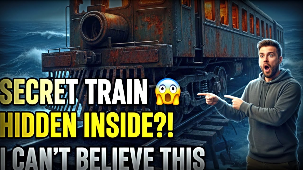 This Man Built a SECRET Luxury Home Inside an Abandoned Train Near the Sea | ...