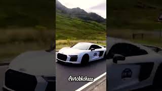 Audi R8 2021 Razgon YouTube Short #shorts #avtoblokuz #audi