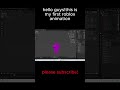 first roblox animation!