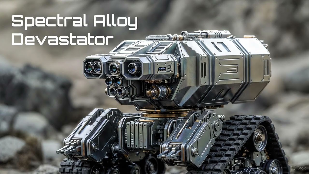 Spectral Alloy Devastator - Dark Industrial Trance Dubstep Fusion