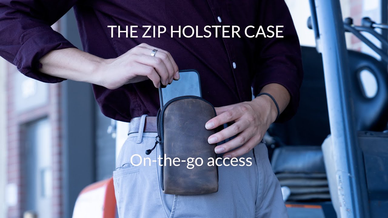 Zip iPhone Holster Case  - by WaterField Designs