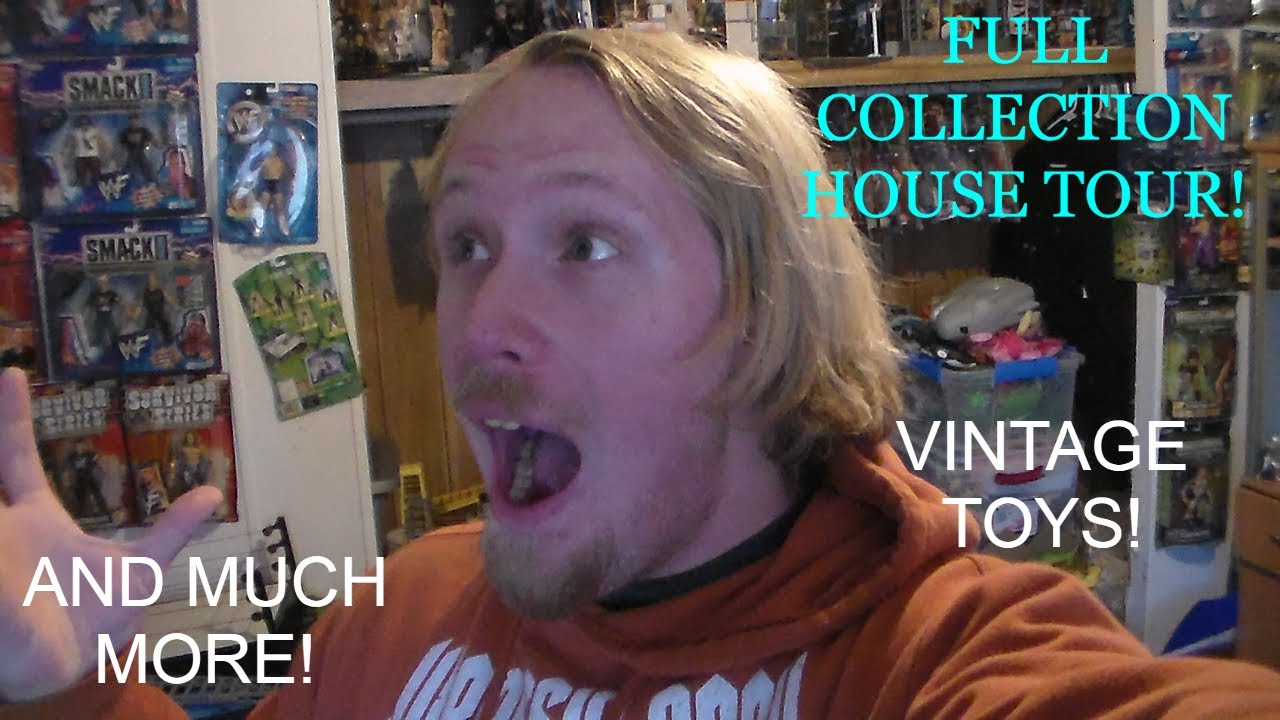 HUGE VINTAGE NON VINTAGE TOY FULL COLLECTION! Jurassic Park WWE Ocean Toys Dinosaurs AND MORE!