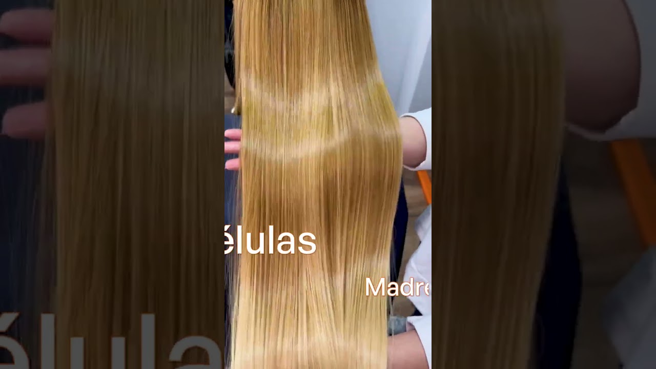 Alisado regenerador profesional rubios de células madre Stem