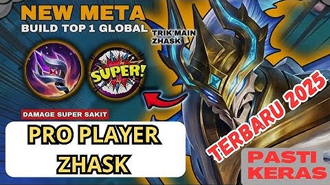 Zhask Hero Paling Ampuh di Mobile Legends, Begini Cara Mainnya❗️