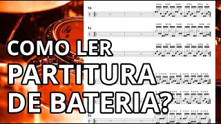 Como ler partitura de Bateria? Aula de Bateria screenshot 2