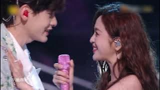 《2025湖南卫视618开心夜》吴宣仪、翟潇闻《不值得》'2025 Hunan Satellite TV 618 Happy Night'