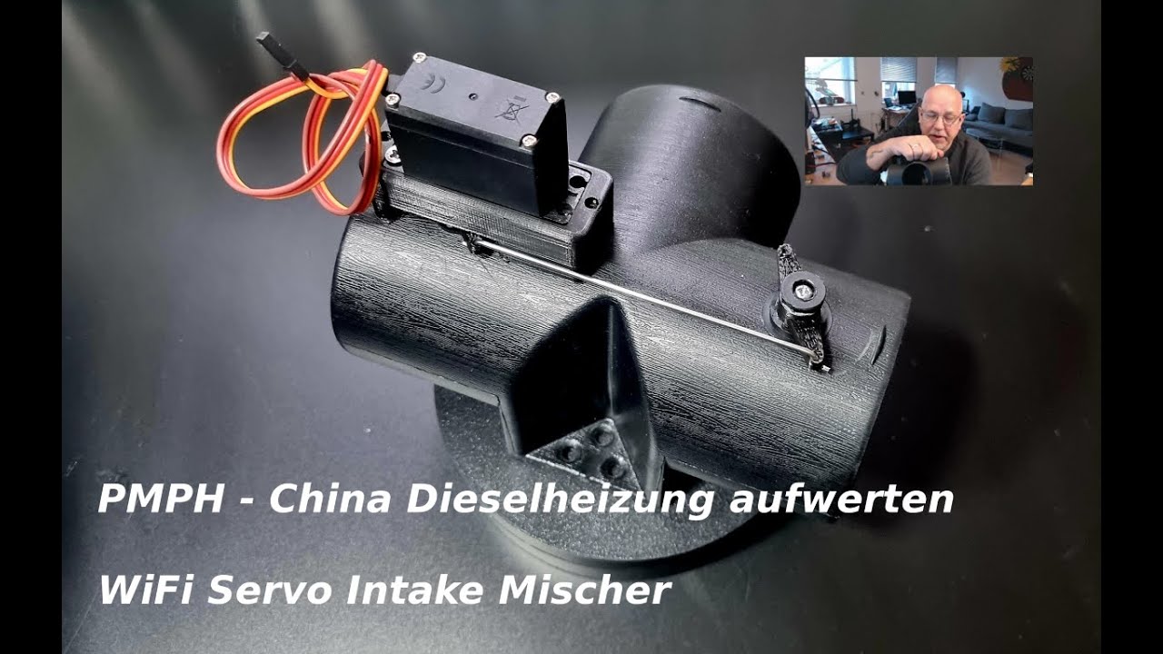 PMPH - China Dieselheizung aufwerten - WiFi Servo Zuluft Mischer