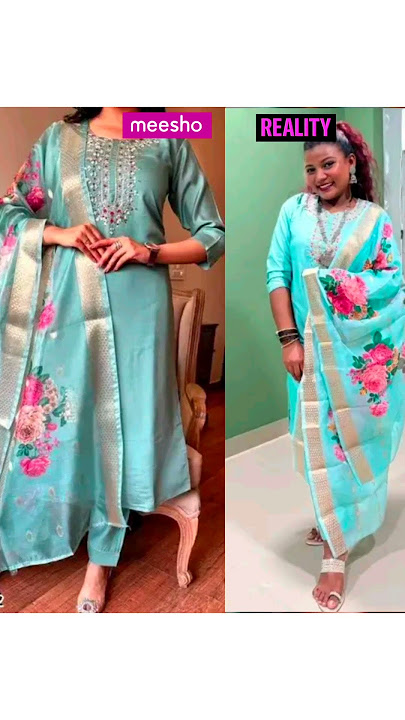 mesho kurta set budget 🌟#mesho #meshohaul #meshokurta