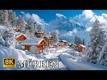 MÜRREN 🇨🇭 ❄️The Most Charming Alpine Winter Village ❄️ in Switzerland 8K ❄️